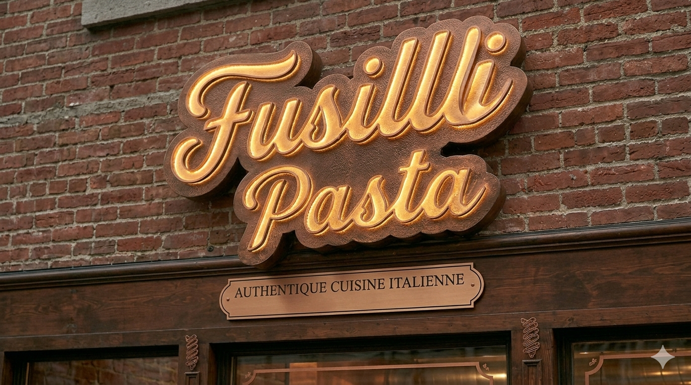 Fusilli Pasta (Fictif)